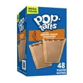 thumbnail image 1 of Pop-Tarts Frosted Brown Sugar Cinnamon Toaster Pastries, Breakfast Foods, Shelf-Stable, 81.2 oz (48 Count), 1 of 12