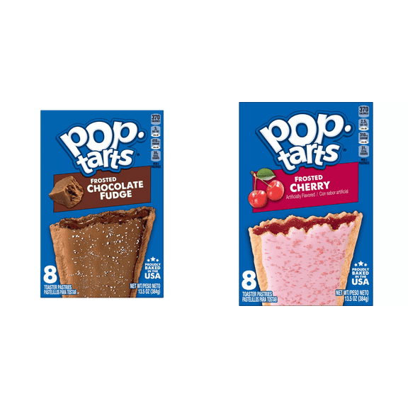 Pop-Tarts Frosted Chocolate Fudge Toaster Pastries, 8 ctPop-Tarts Frosted Cherry Toaster Pastries, 13.5 oz, 8 ct