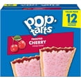 thumbnail image 1 of Pop-Tarts Frosted Cherry Toaster Pastries, Breakfast Foods, Shelf-Stable, 20.3 oz (12 Count), 1 of 12