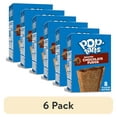 (6 pack) PopTarts Frosted Chocolate Fudge Toaster Pastries, Shelf