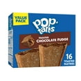 thumbnail image 1 of Pop-Tarts Frosted Chocolate Fudge Toaster Pastries, Breakfast Foods, Shelf-Stable, 27 oz (16 Count), 1 of 12