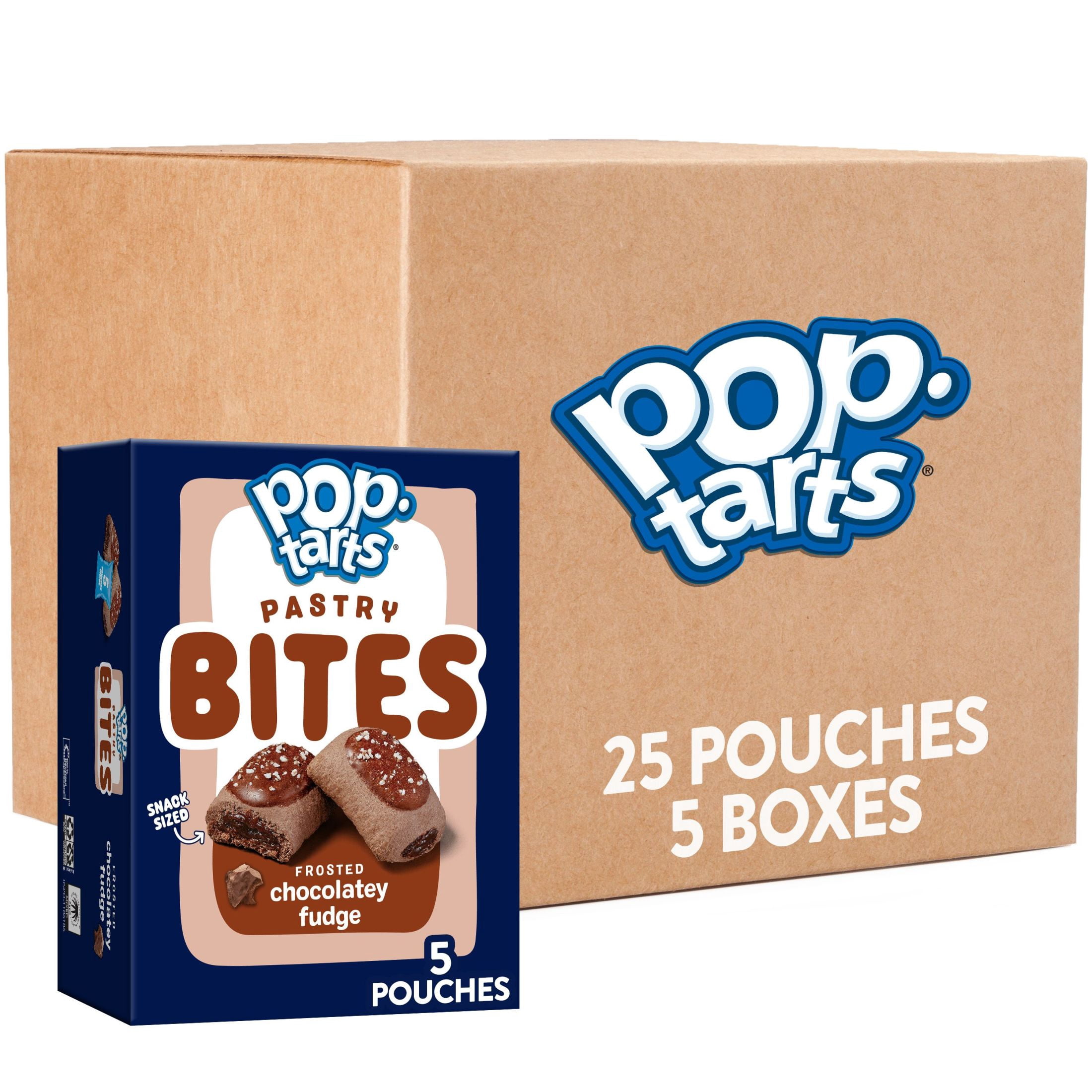 Kellogg's Pop-Tarts Bites - Frosted Strawberry Filled Pastry Snacks, 28.2 Oz
