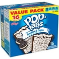 thumbnail image 1 of Pop-Tarts Frosted Cookies and Creme Breakfast Toaster Pastries,16 Count, 27oz, 1 of 4
