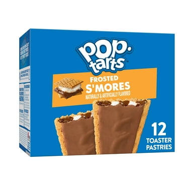 Pop-Tarts Frosted S'mores Toaster Pastries, Breakfast Foods, Shelf-Stable, 20.3 oz (12 Count)