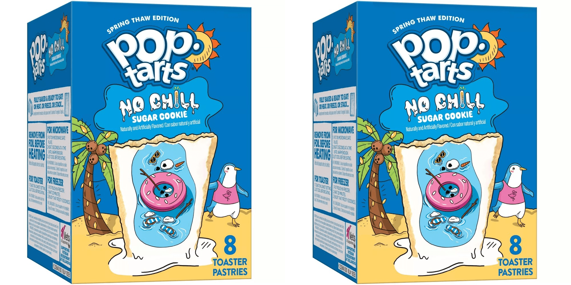 Pop-Tarts Frosted Spring Sugar Cookie - 13.5oz / 8ct pack of 2