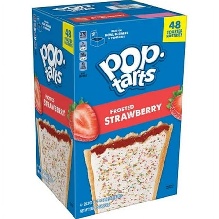 Pop-Tarts, Frosted Strawberry (48 Ct.)