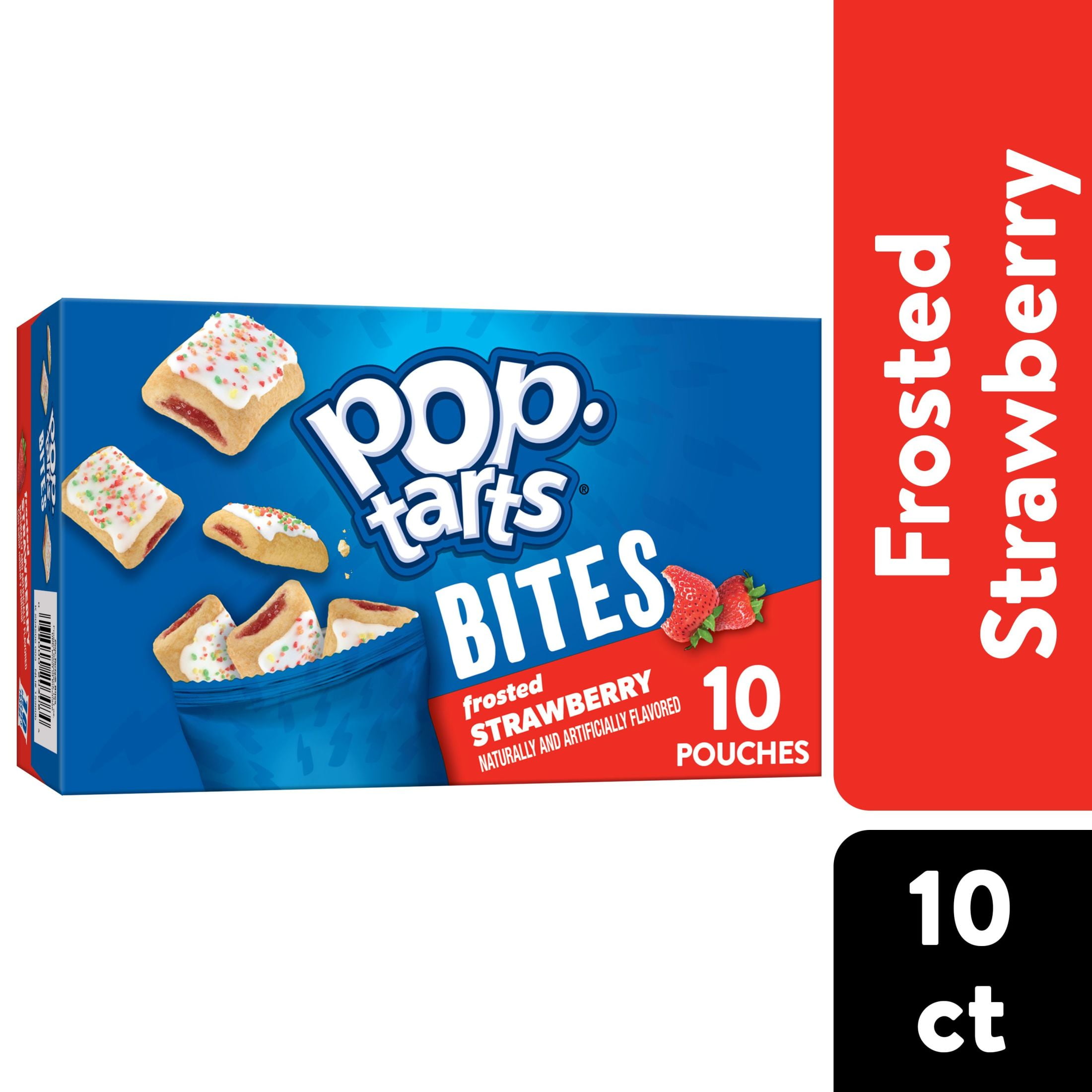 PopTarts Frosted Strawberry Instant Breakfast Baked Pastry Bites