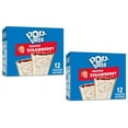 thumbnail image 1 of Pop-Tarts Frosted Strawberry Instant Breakfast Toaster Pastries, Shelf-Stable, Ready-to-Eat, 20.3 oz, 12 Count Box - (2 Boxes Included = 24 Count), 1 of 10