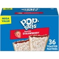 thumbnail image 1 of Pop-Tarts Frosted Strawberry Toaster Pastries, Breakfast Foods, Shelf-Stable, 3.8 lb (36 Count), 1 of 3