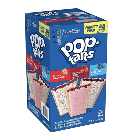 Pop-Tarts Frosted Variety Pack, 48 ct.