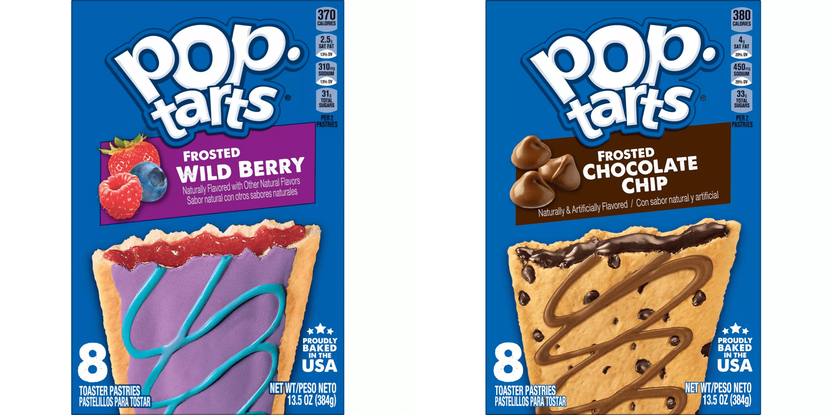 Pop-Tarts Frosted Wild Berry Toaster Pastries, 13.5 oz, 8 ctPop