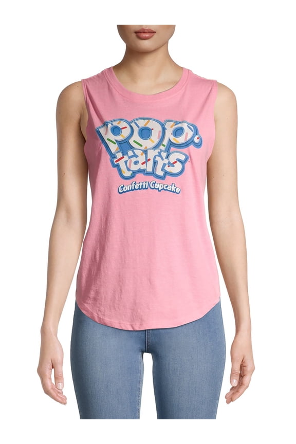 Pop Tarts Juniors' Confetti Cupcake Tank Top