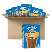 COLISHA Pop-Tarts Toaster Pastries, Breakfast Foods, Kids Snacks, Frosted S,Mores (64 Pop-Tarts)