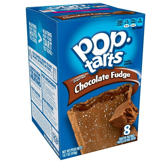 Pop-Tarts Toaster Pastries Frosted Chocolate Fudge (Pack of 18)