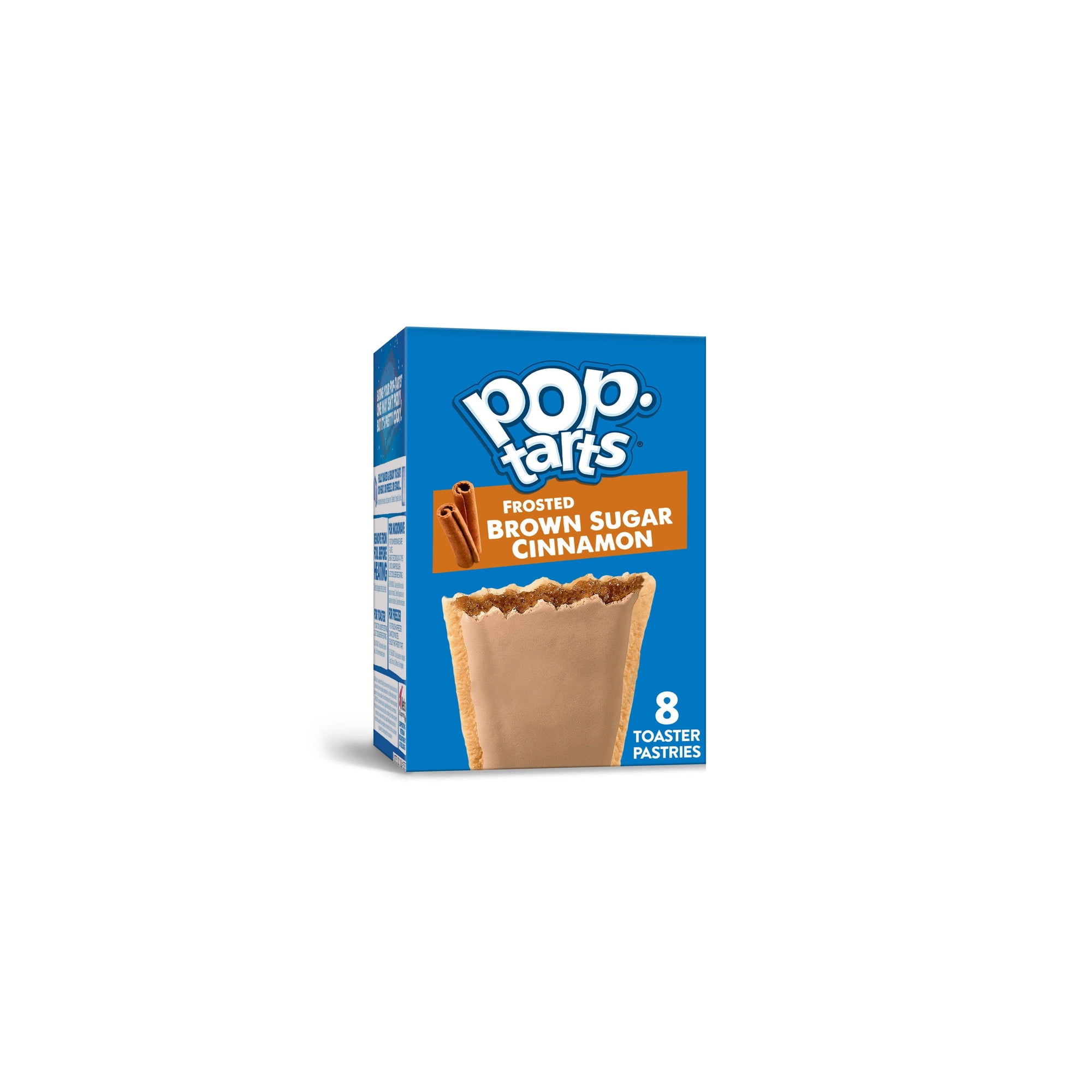 Pop-Tarts Toaster Pastries, Breakfast Foods, Kids Snacks, Frosted Brown Sugar Cinnamon, 13.5Oz Box (8 Pop-Tarts) Packaging May Vary