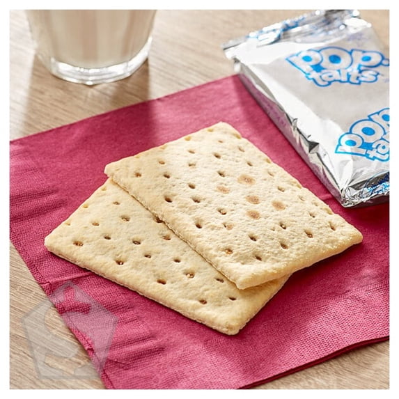 Pop-Tarts Unfrosted Brown Sugar Cinnamon Toaster Pastry 2-Pack - 48/Case