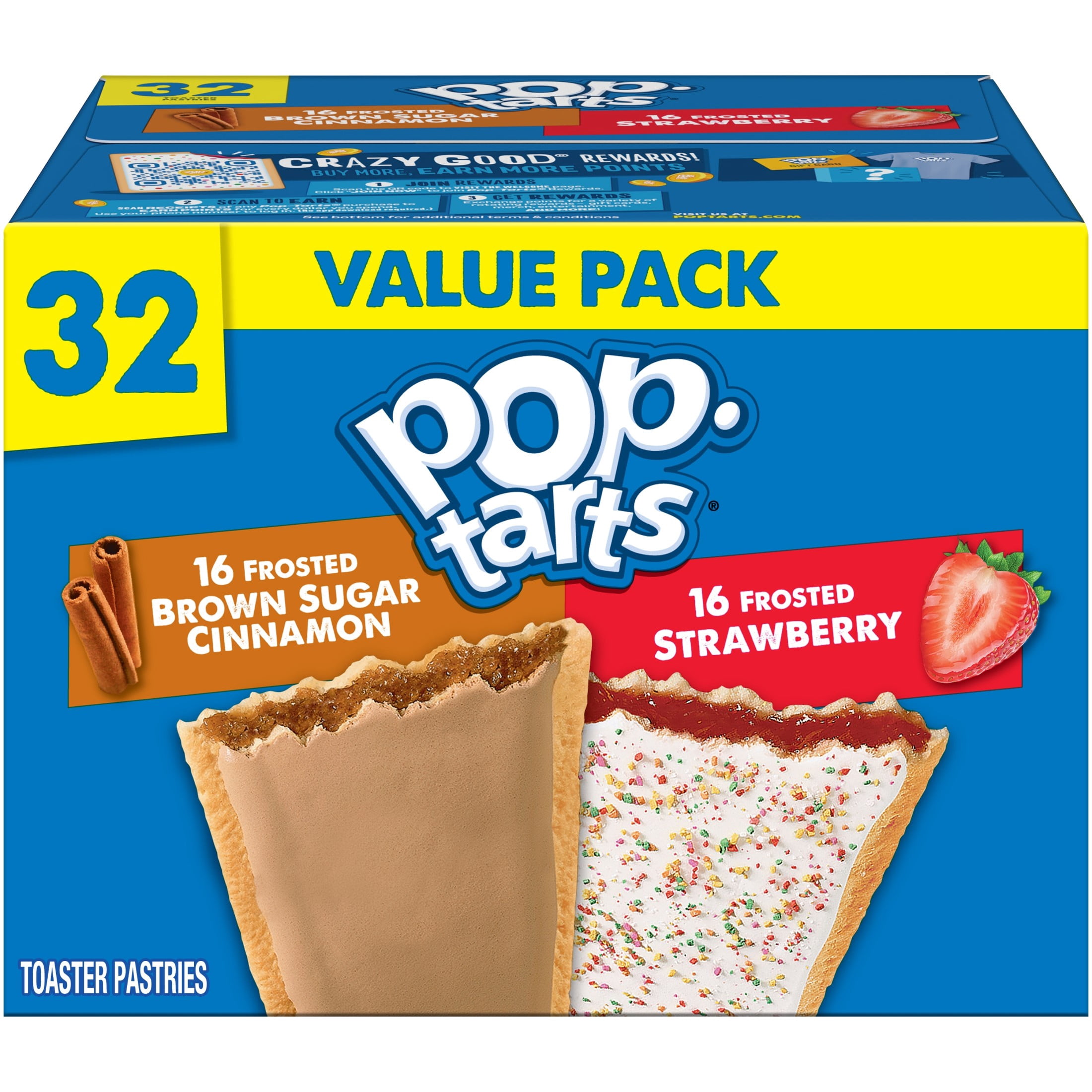 pop tarts booster box Pop-Tarts Toaster Pastries, Breakfast Foods, Kids Snacks, Unfrosted Strawberry (12 Boxes, 96 Pop-Tarts) Nothing too fancy Pop-Tarts Toaster Pastries, Made with