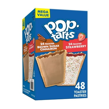 Pop-Tarts Variety Pack Toaster Pastries, Breakfast Foods, Shelf-Stable, 81.2 oz (48 Count)