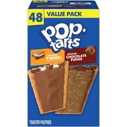 Pop-Tarts Toaster Pastries, Breakfast Foods, Kids Snacks, Value Pack, Variety Pack (48 Pop-Tarts)