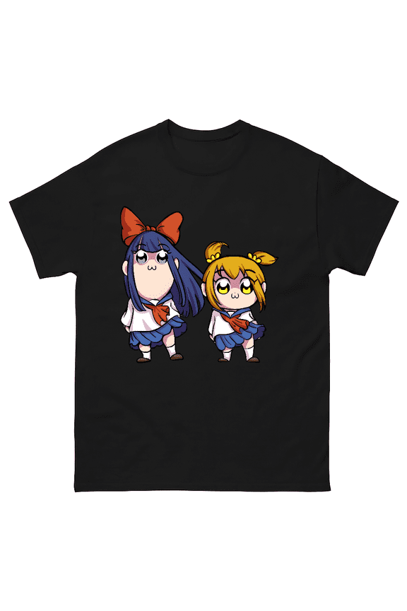 Pop Team Epic Cartoon Meme Humor Anime Inspired Graphic Unisex T-Shirt V17247, up to size 5XL