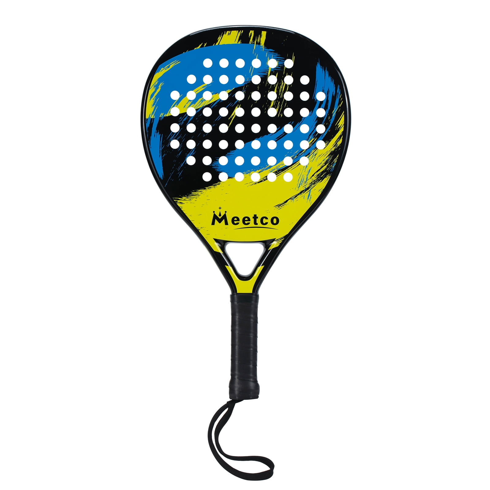 "Pop Tennis Racket Carbon Fiber with EVA Foam, 18"" x 10.2