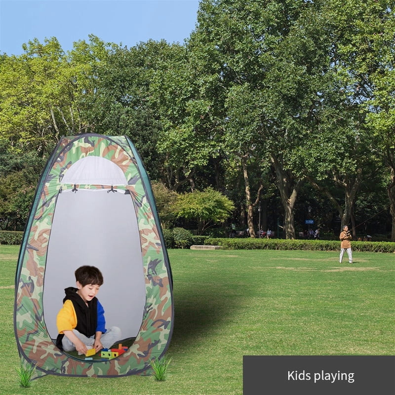 Pop-Up Privacy Shelter,Instant Portable Shower & Toilet Tent for Camping, Beach & Hiking,Outdoor Changing Room with Quick Setup (Lightweight, Durable Weatherproof Design)