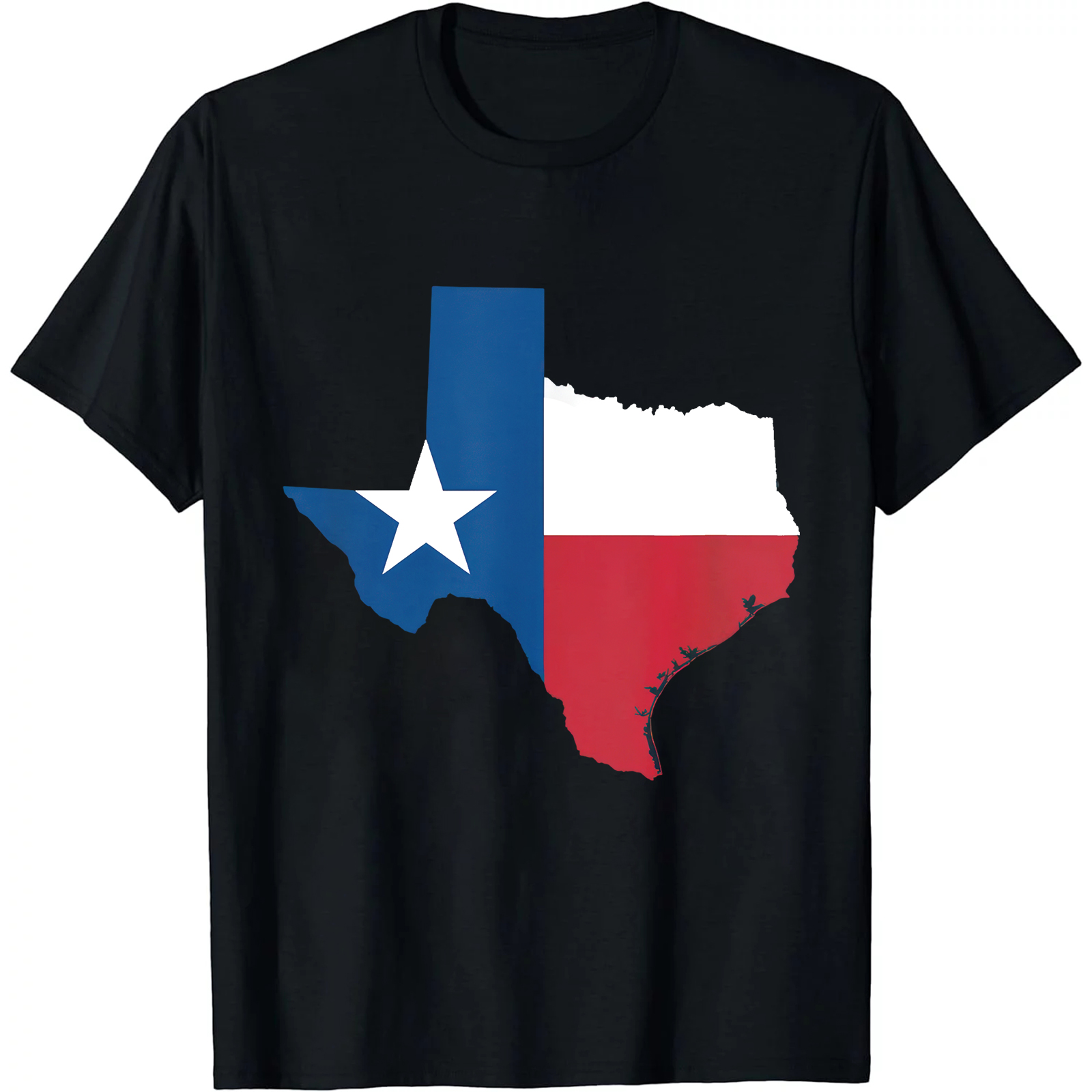 Pop Threads Texas Flag Lone Star State Map Retro Proud Texan T-Shirt ...