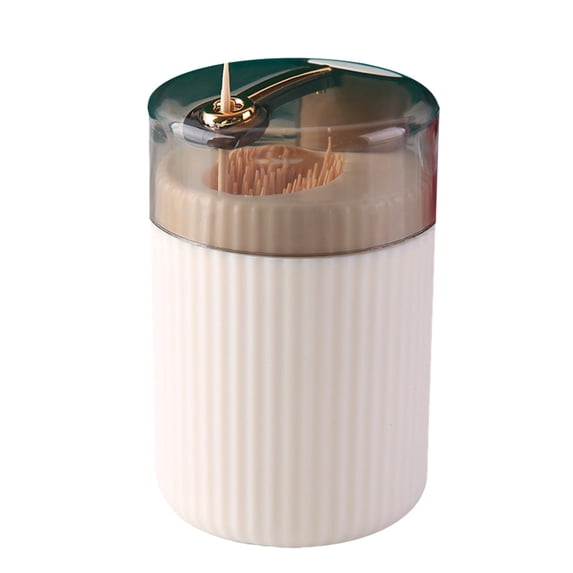 Pop Up Toothpick Dispenser, Automatic Toothpick Dispenser Holder-Toothpick Holder Dispenser,Household Living Room Toothpicks Jar For Both Indoor And Outdoor Use, D