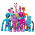 thumbnail image 1 of DoDoMagxanadu Pop Tubes Fidget Toys, Telescopic Suction Cup Sensory Stress Relief Toys, Cartoon Character Themed, Multicolor, 8 Pack, 1 of 7