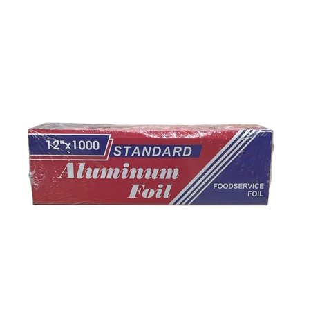 Aluminum Foil Wrap Roll, 12 in x 1000 ft, 1 Count