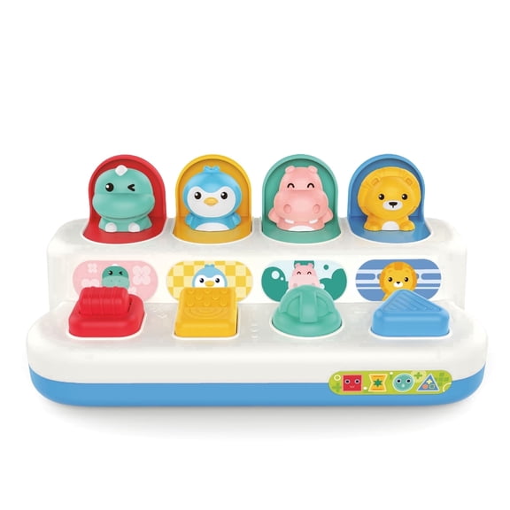 PlenPLAY Pop Up Toys for Toddlers 1-3, Pop Up Toy for Babies, Interactive Cause and Effect Learning Toy, Fine Motor Educational Toy, 12  Months