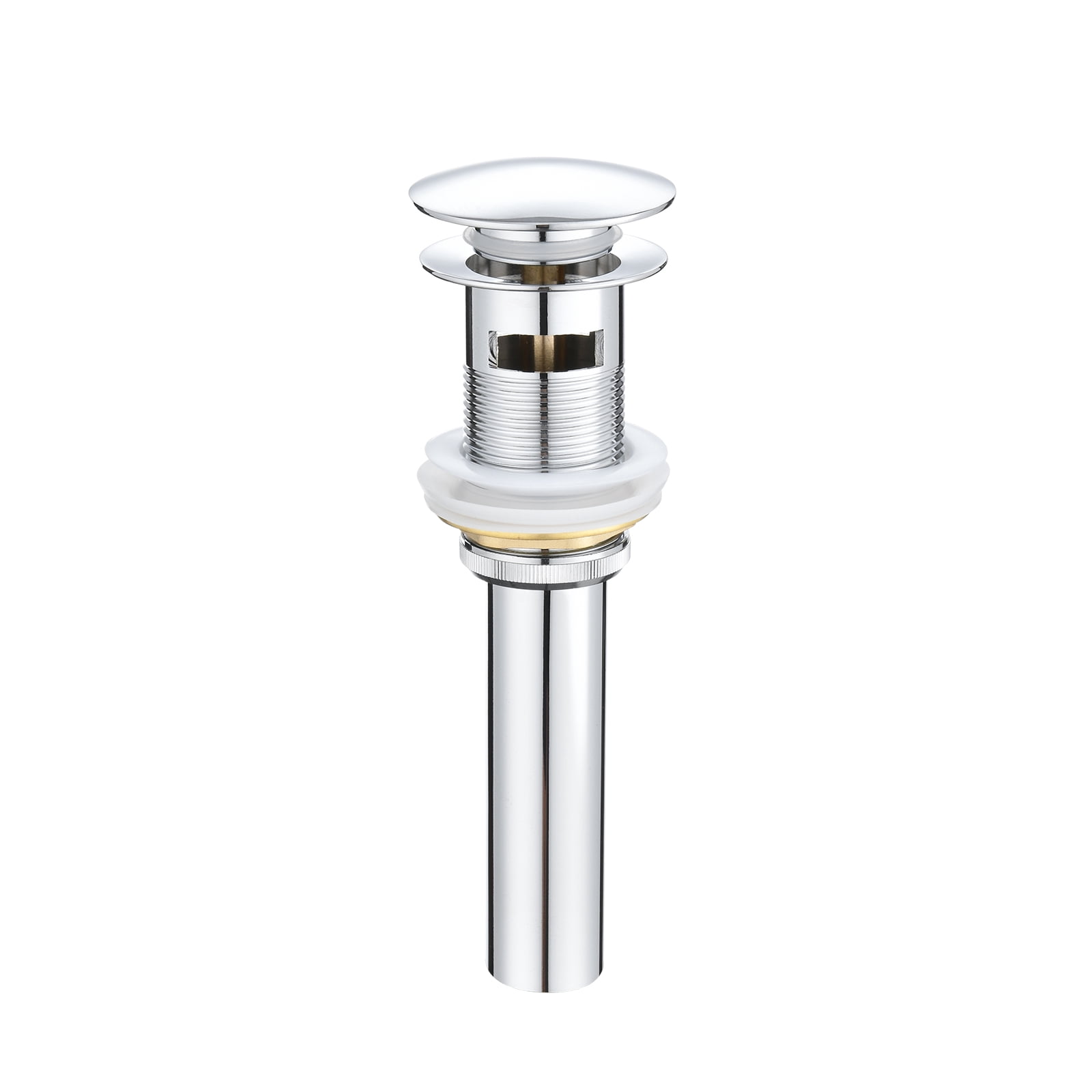 Pop-Up Bathroom Sink Drain With Overflow