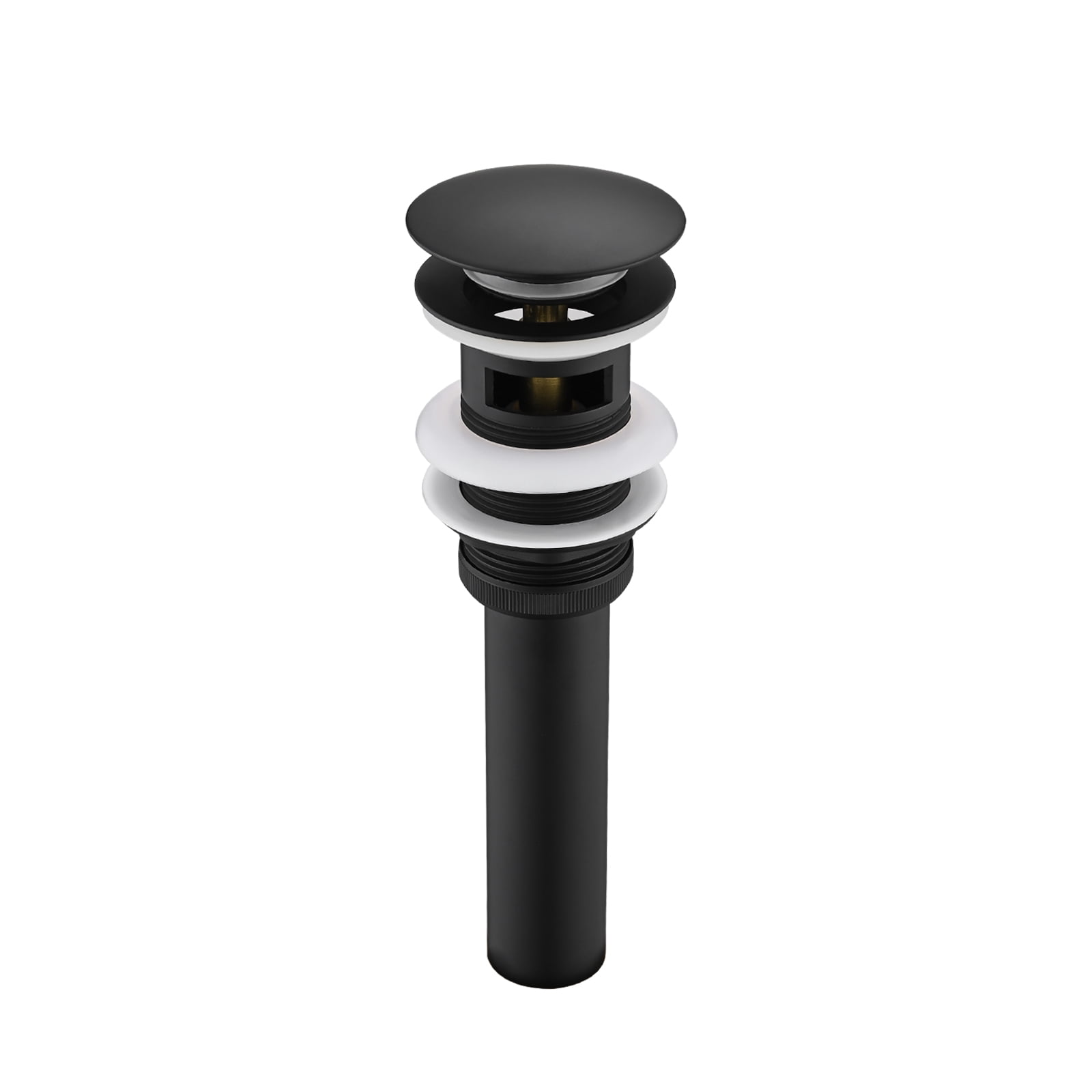 Pop-Up Bathroom Sink Drain With Overflow