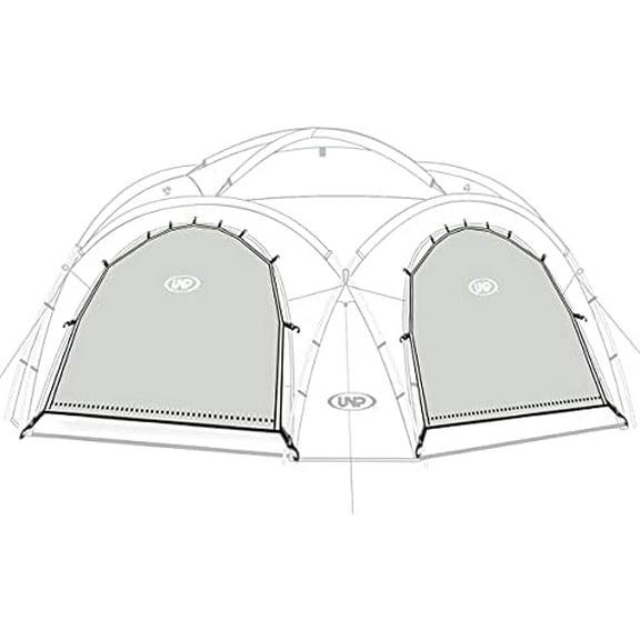 Pop Up Beach Tent 12x12ft Sun Shelter UPF50+ Canopy Shade (12x12 FT, 12x12 Side Wall)$$Garden & Patio
