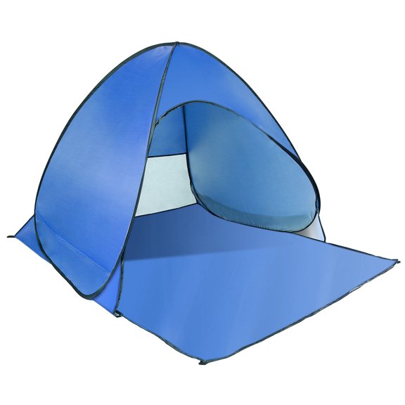 Pop Up Beach Tent Waterproof Anti-UV 2/3 Person Camping Tent for Beach Camping Fishing Lake