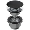 thumbnail image 1 of Pop-Up Big Clic-Clac Waste Black, 1 of 2