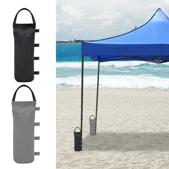 Pop Up Canopy Weight Bags Set of 4, Extra Large Sandbags for Ez Up Tents and Gazebos, 600D Heavy Duty Leg Weights, Fillable, No Sand Included