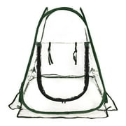 Pop Up Clear Greenhouse Cover For Cold Frost Protector Gardening Plants Pot Flower Shelter 27x27x31