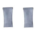 thumbnail image 1 of Glasses Case 2 Pack, Spring Loaded Auto Close Eyeglass Pouch, Velvet Lined Scratch Proof Travel Sunglasses Holder, Compact Jewelry Organizer, 1 of 2