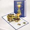 thumbnail image 1 of Pop Up Graduation Card Bundle, 2026 Congrats Grad Card for Friends, Kindergarten Graduation Greeting Card for Decorations, KatchOn, 1 of 8