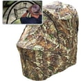 Pop Up Hunting Blind Single Person See Through Ground Blind, 270 Degree