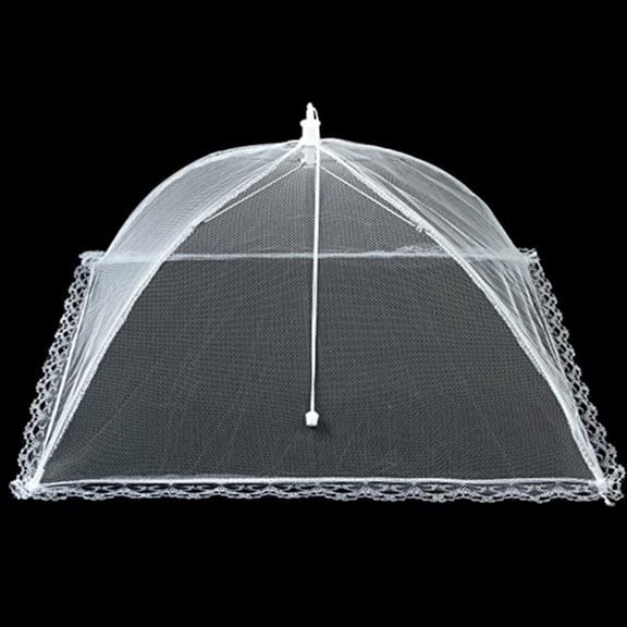 Pop-Up Mesh Food Cover Tent Umbrella for Outdoor Picnics BBQ