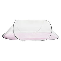 Pop-Up Mosquito Net for Camping and Travel, Portable Foldable Bed Canopy, Instant Setup Mesh Tent for Indoor/Outdoor Use, Home Crib, Single Size