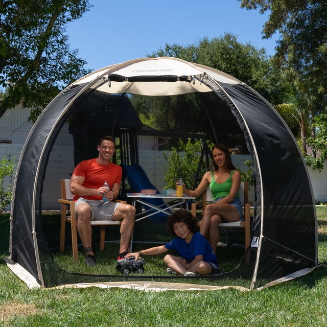 Screen Canopy 10x10Ft Pop-Up Canopy Screen House Tent - Lightweight Outdoor Screen ...