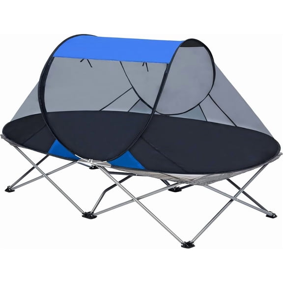 Pop Up Mosquito Tent for Camping, 1 Person Camping Tent with Bug Screen Tent, Mosquito Net Foldable Portable for Adults Kids