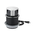 thumbnail image 1 of Link2Home Pop Up Outlet with USB, 3 Outlets, 2 USB Ports, Silver, 1 of 11