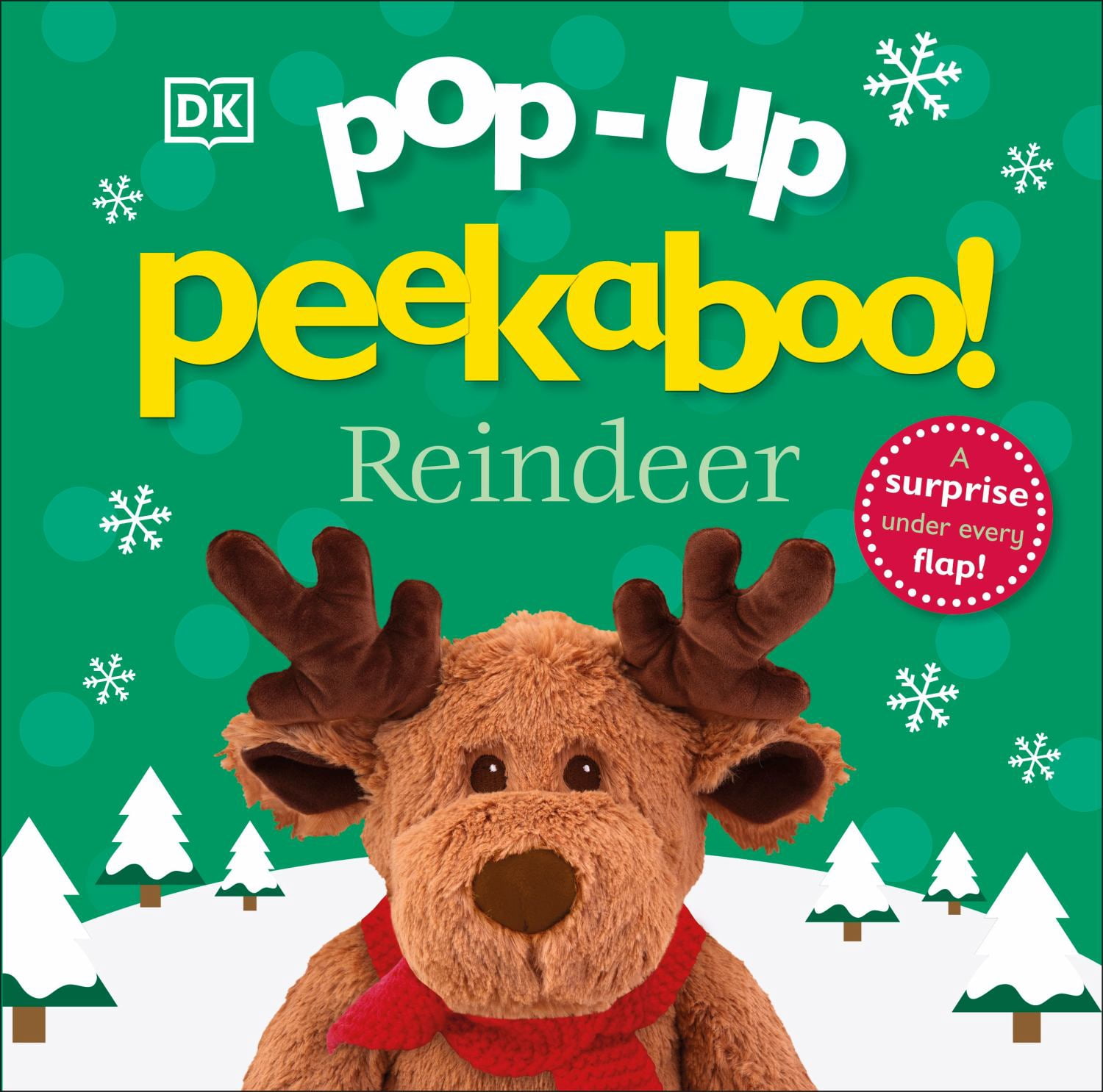 Pop-Up Peekaboo! Reindeer: A Wintery Surprise under Every Flap! (Board Book)