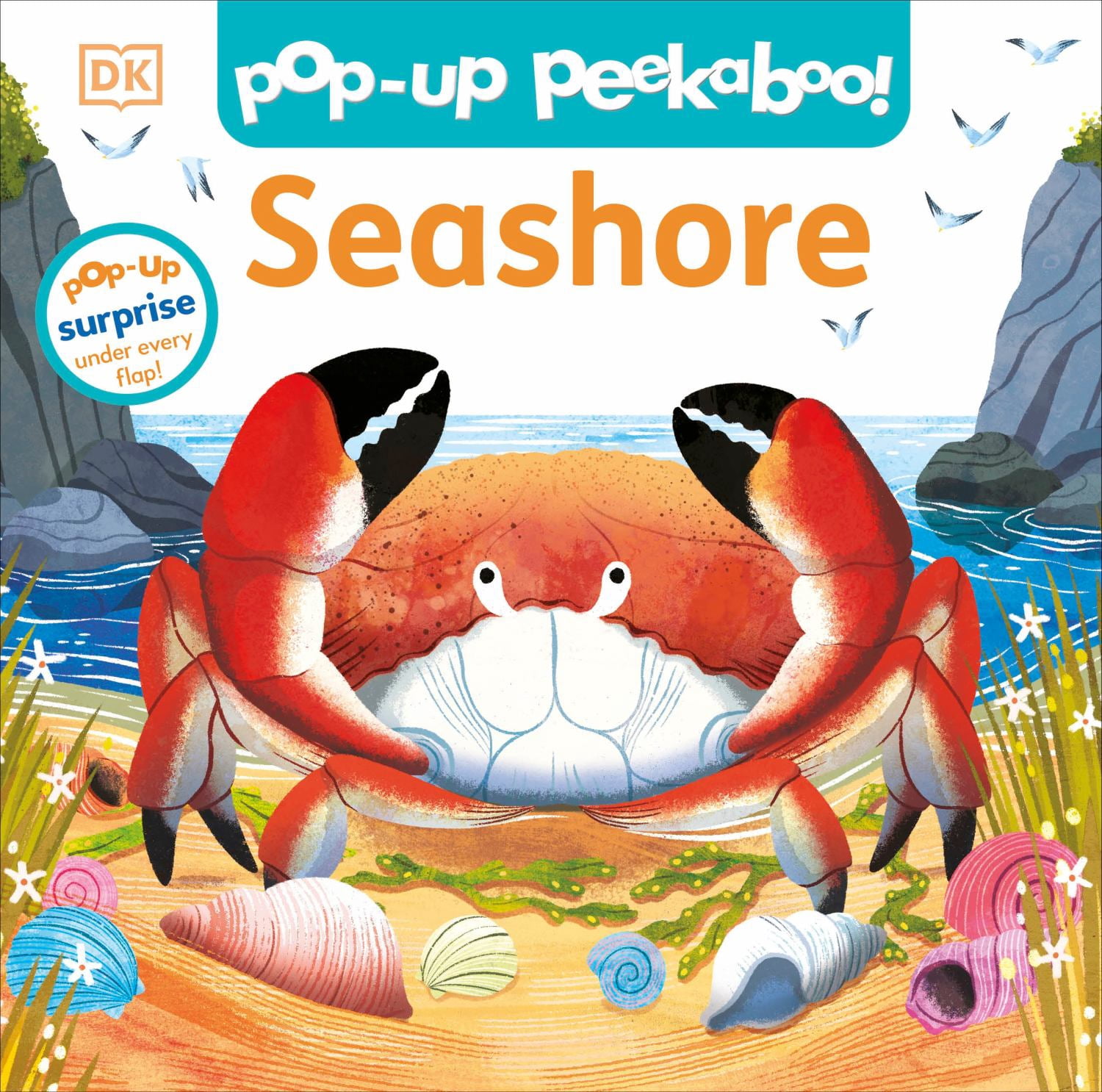 Pop-Up Peekaboo! Seashore: A Beachy Surprise under Every Flap! (Board Book)