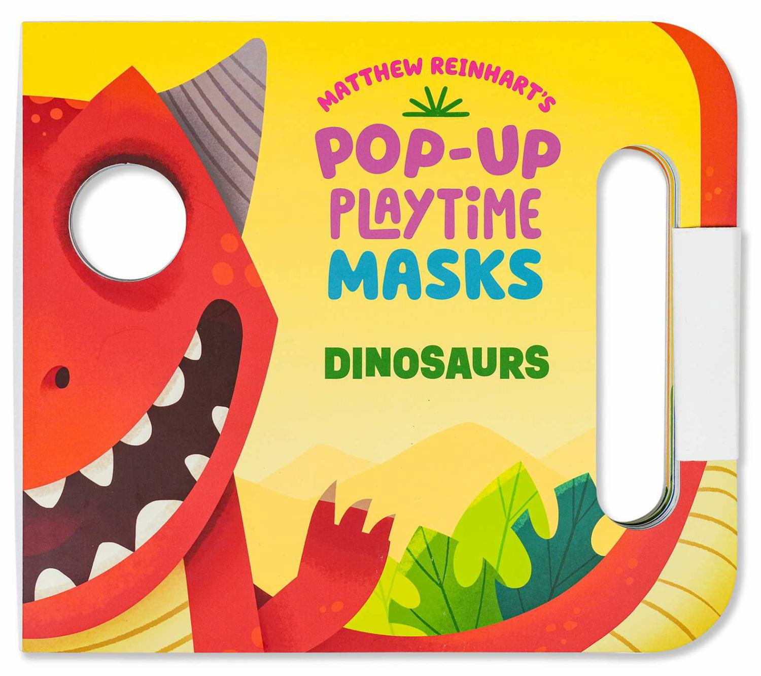 Pop-Up Playtime Masks: Dinosaurs (Hardcover)