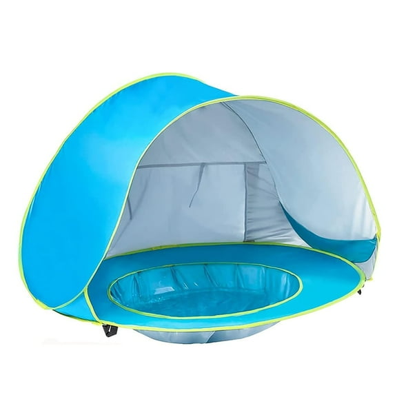 Pop Up Portable Camping Sun Shelters with Carry Bag,Beach Tent with Pool UV Protection Shade